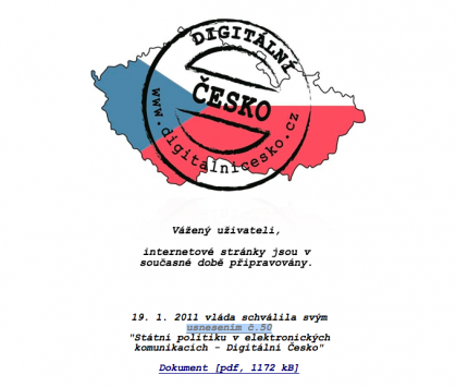 Web Digitální Česko