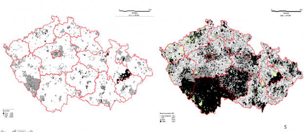 Původní mapa po veřejných konzultacích